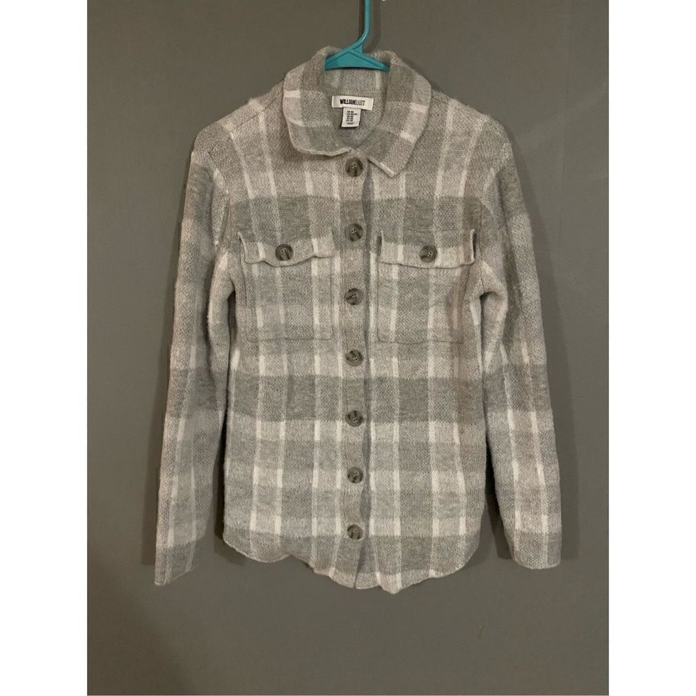 WilliamRast Shacket Grey And White Size XSmall